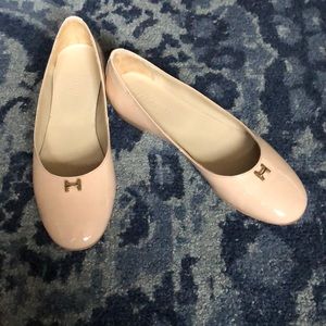 Halston Heritage Suzanne Patent ballet flat